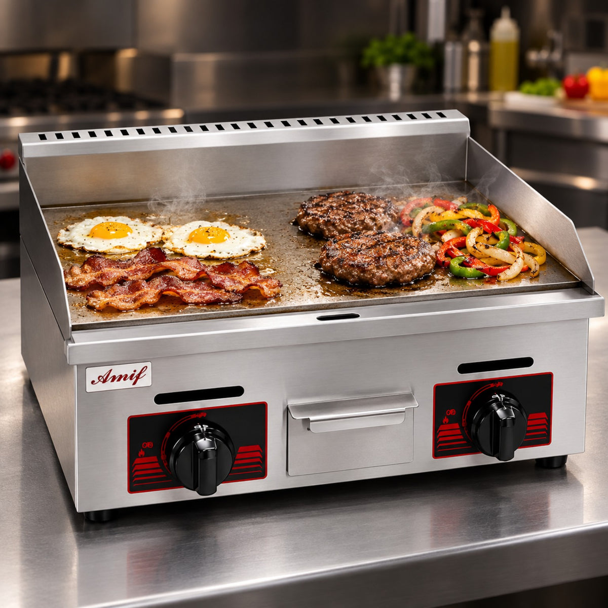 Gas flat top griller product image
