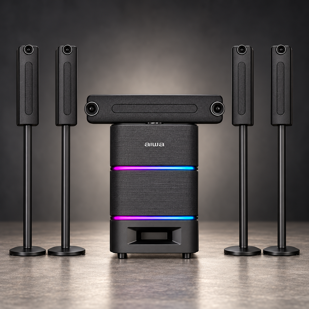 Aiwa AW-HT918 5.1 Home Theater Speaker System