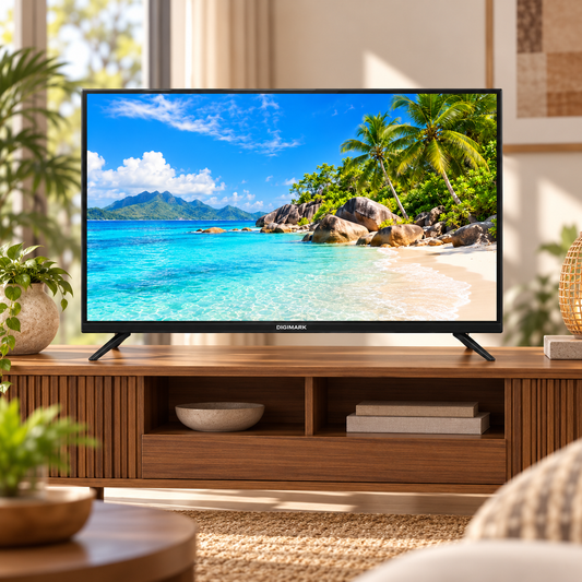 Digimark 32-inch Smart TV in a lounge setting