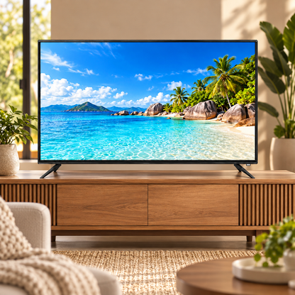 Digimark 45-inch Smart TV in a lounge setting