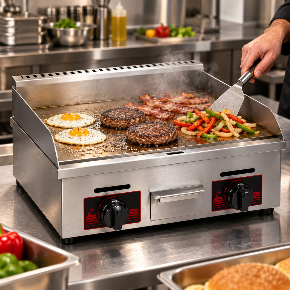 Gas flat top griller product image