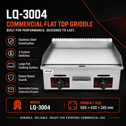 Gas flat top griller product image