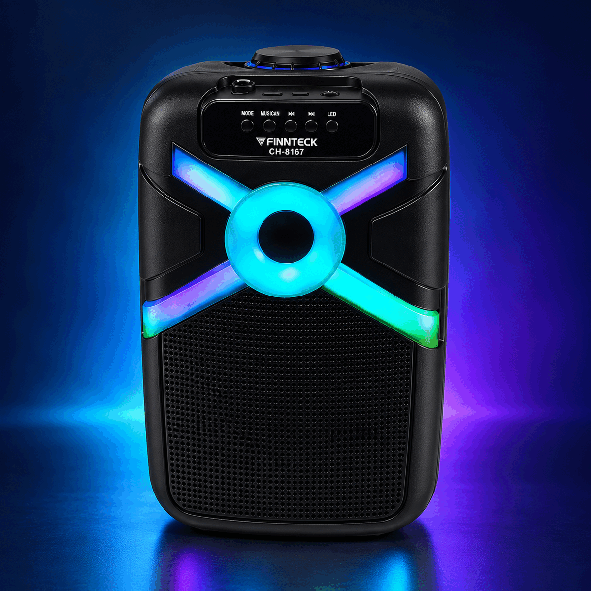 CH-8167 8-inch LED party speaker