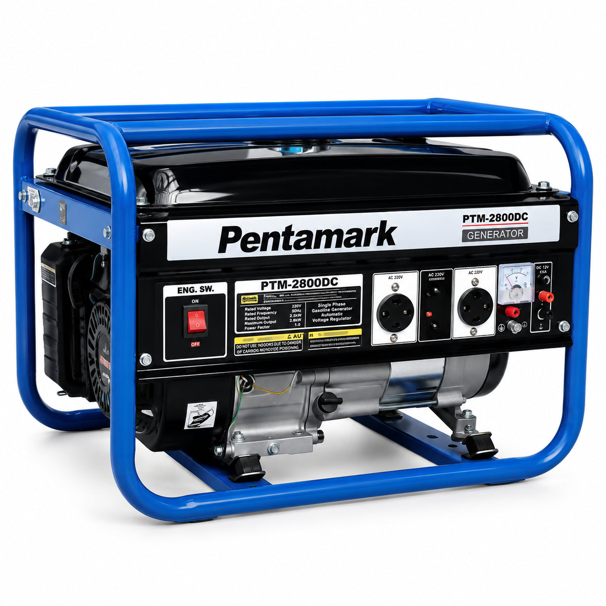 Pentamark PTM-2800DC 2.8kW Portable Petrol Generator